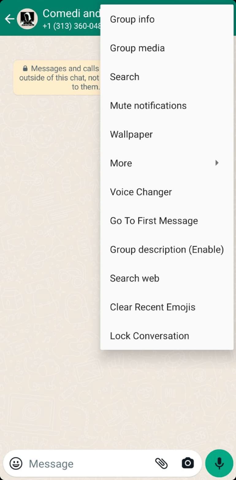 Messaging Features